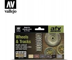 Vallejo : AFV - ratai, vikšrai 6x17