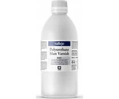 Vallejo Vallejo: Matinis poliuretano lakas 500 ml