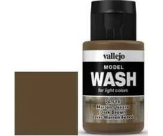 Vallejo Vallejo Model Wash Dark Brown 76514 universalus