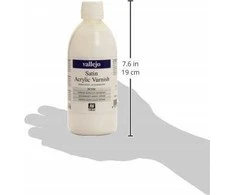 Vallejo: Satininis akrilinis lakas 500 ml