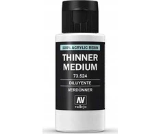 Vallejo Vallejo: Skiediklis vidutinio intensyvumo, 60 ml