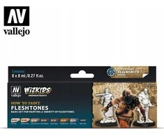 Vallejo Vallejo: Wizkids - Fleshtones 8x8 ml