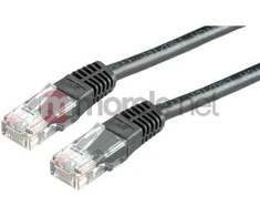 VALUE Kabelis krosowy PatchCord UTP Kat.6 10m juoda