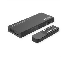 Šakotuvas Value VALUE Matryca HDMI, 4x2, 4K60Hz, su pultu zdalnego sterowania