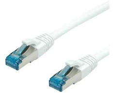 Value Vertė Patchcord Cat6a, S/FTP, LSZH, 15m, balta (1978-09-21)