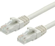 Value Lopšys Cord Kat.6, LSOH, UTP, pilka, 1m (21.99.0201)