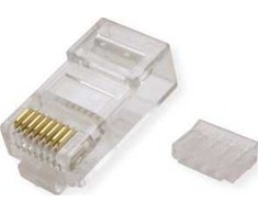 Vertė VALUE RJ-45 jungtis kat. 6/6A UTP, 100 vnt