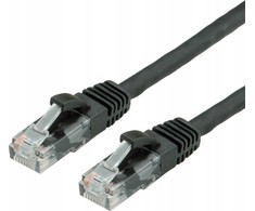 Value Vertė VERTĖ - Patch- Kabelis - RJ- 45 (M) iki RJ- 45 (M) - 20 m - UTP - CAT 6a - formos, be Haken - juodas, RAL 9011 (21.99.1469)