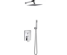 Valvex 2454570-CHR potinkinis dušo komplektas. Loft Chrome. Valvex (Carre) // BV.2454570-CHR
