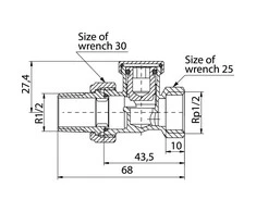 Valvex VECTOR 1 / 2 "4420080
