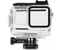 Vandeniui atsparus Puluz dėklas, atsparus vandeniui iki 60 m, skirtas Insta Insta360 Ace Pro / Pu964t