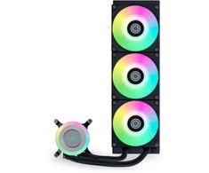 Lian Li GA II Lite RGB All-in-One Liquid Cooler – 360mm, juodos spalvos
