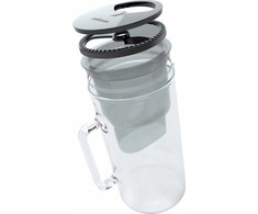 Vandens filtravimo ąsotis Wessper Aquamax Crystalline + 1 vandens filtras | juodas