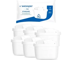Wessper Vandens filtrų rinkinys Wessper Aquamax 6 vnt (WES003-6)