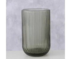 Vandens stiklinės Boltze RIGANO, stiklas su grioveliais, 320 ml