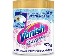 Vanish Daugiafunkcinis baltų skalbinių dėmių valiklis milteliais, 970 g