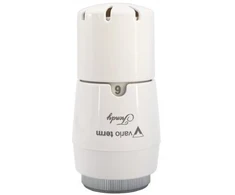 Varioterm Vario termostatinė galvutė TRENDY GS.05-106C, balta su metaline veržle 100M651A101