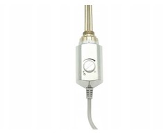 Vonios radiatorius Varioterm VONIOS KAMBARIO ŠILDYTUVAS SU TERMOSTATU RD10 600W CHROME VOLUX // GRŁ-V-RD10.600CH