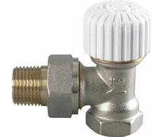 Varioterm kampinis radiatoriaus vožtuvas 1/2" Vario Term 000M752A001 SFK15-01 nikelis