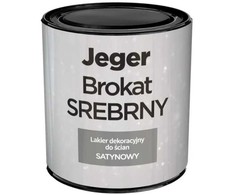 VARNISH GLITTER JEGER Sidabrinis 0.5L