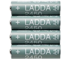 Varta Akumuliatoriai IKEA LADDA AAA 750mAh 4 vnt. NiMH Baterijos Akumuliatorinės