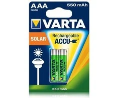 Varta Solar AAA/R03 550mAh 2 vnt.