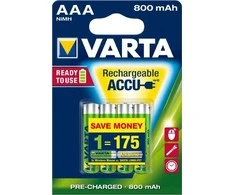 Varta LongLife baterija AAA / R03 800mAh 4 vnt.