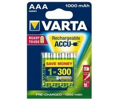 Varta Baterija AAA / R03 1000mAh 4 vnt.