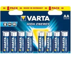 Varta High Energy Baterija AA / R6 8 vnt.