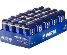 Varta Industrial Pro 6LR61 9V 640mAh baterija 4022, 20 vnt.