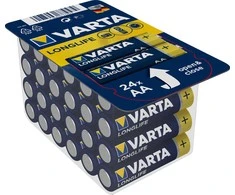Varta LongLife baterija AA/R6 24 vnt.
