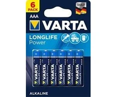 Varta LongLife Power Baterija AAA / R03 6 vnt.