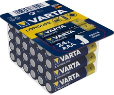Varta LongLife baterija AAA / R03 24 vnt.