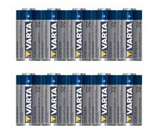 Varta Elektronika CR 123 Nuotraukų Baterija CR-123A Ličio 1430 mAh 3 V 10 vnt.