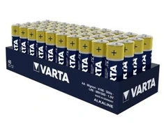 Varta Longlife AA folijos 40 vienkartinių baterijų šarminė