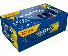 Varta LongLife Power AA / R6 baterijos, 12 vnt.