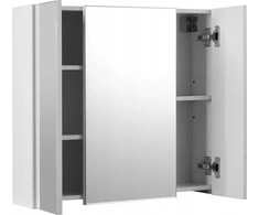 Vasagle Spiegelschrank baltas