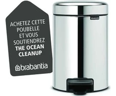 Šiukšliadėžė Brabantia 3 L 11 31 47 chromo