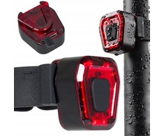 KROSS Galinė lempa VAYOX USB