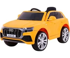 Ramiz Elektrinė mašina vaikams Audi Q8 LIFT geltonos spalvos