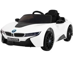 Ramiz Elektrinė mašina vaikams BMW I8 LIFT baltos spalvos