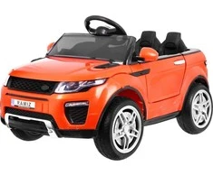 Ramiz Elektrinė mašina vaikams Rapid Racer oranžinės spalvos