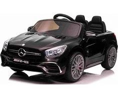 Ramiz Elektrinė mašina vaikams Mercedes Benz AMG SL65 S juodos spalvos