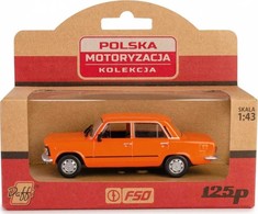Daffi Model PRL Fiat 125P MR oranžinė K-593 15934