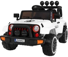 Ramiz Elektromobilis Full Time 4WD 4x4, Baltas