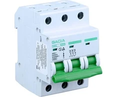 VCX Automatinis jungiklis, 6kA, C, 3 polių, 20A GACIA SB6L C 3P 20A