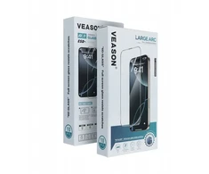 6D Pro Veason Glass (SET 10in1) - for Iphone 13 juodas