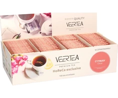 VEERTEA PREMIUM citrusinių vaisių arbata 100 pakelių