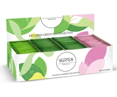 VEERTEA PREMIUM žaliosios arbatos rinkinys 100 vokelių