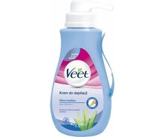 Veet Minima plaukų šalinimas kreminis jautrios odos depiliacijos priemonė moterims, 400 ml